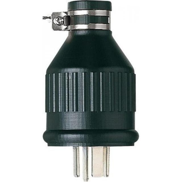 他サイト： パナソニック(Panasonic) 接地3P30A 防水ゴムキャップ 圧着端子付 ブラック WF7430の商品画像