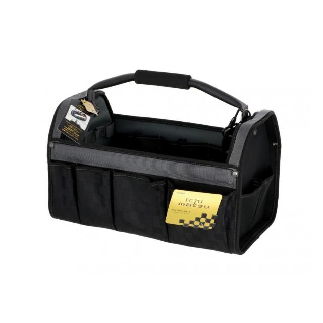 他サイト： 高儀 ICHIMATSU ツールキャリーバッグ ICB-6 M 工具入れ 工具収納 工具バッグ TAKAGI ショルダーベルト付の商品画像