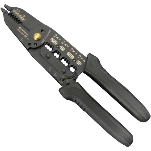 他サイト： フジ矢 電工VAストリッパ 黒金 FVA-1630-BG 235mm 配線作業 電気工事 VA・VVF線加工作業 工具の商品画像