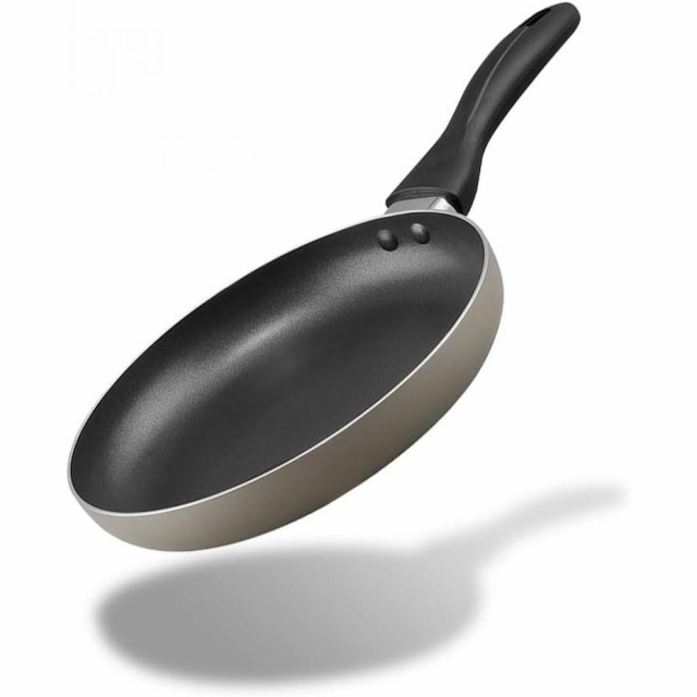 他サイト： アイリスオーヤマ 軽量 フライパン 20cm IH・ガス火対応 VLI-F20 グレージュ 軽い フッ素樹脂コーティングの商品画像