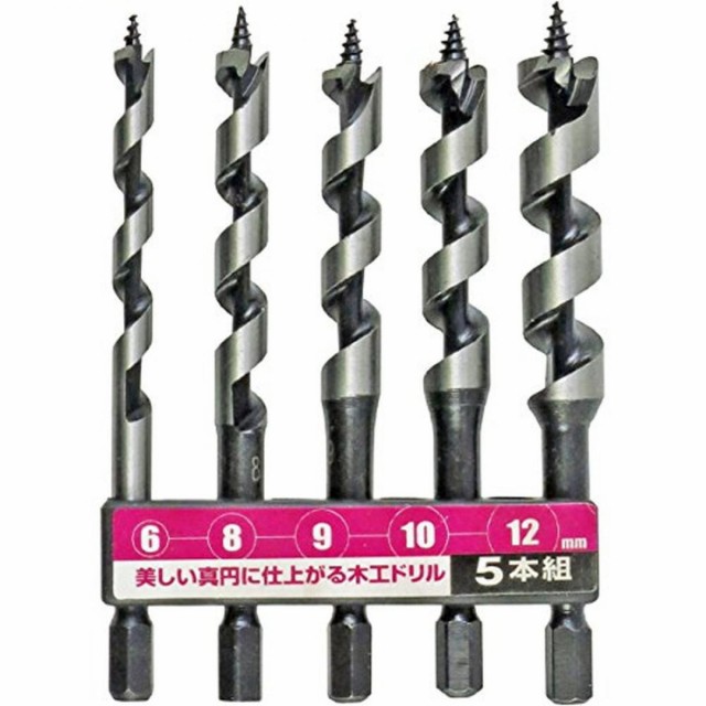 他サイト： SUN UP 木工ドリルビット 5本組 SWD-51の商品画像