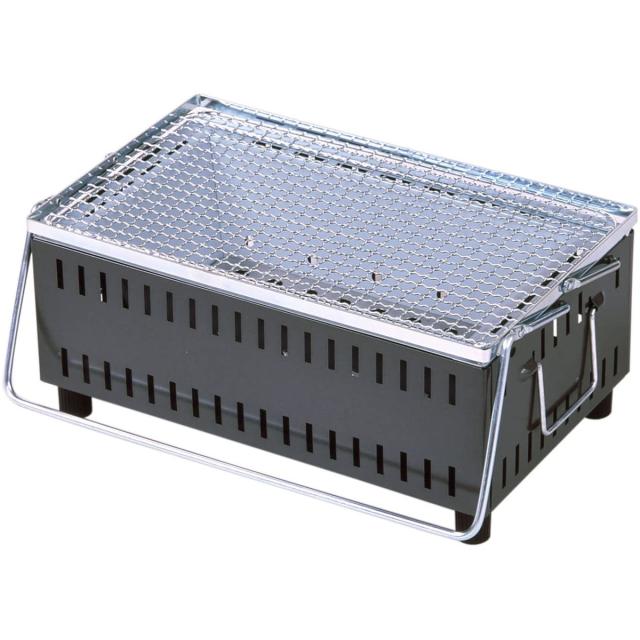 他サイト： グリーンライフ(GREEN LIFE) 炭たしカンタン卓上シチリン UC-350ST(GY) アウトドア バーベキュー BBQの商品画像