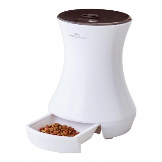 他サイト： ジェックス GEX Lacook EASY SERVER ペット用 自動給餌器 2電源 犬 猫 超小型犬 中型犬 ご飯 倒れにくの商品画像