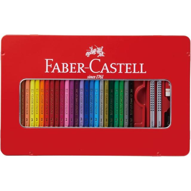 他サイト： 【在庫有・即納】シヤチハタ ファーバーカステル 油性色鉛筆 平缶 48色セット TFC-CP/48C 色えんぴつ 折れにくい 塗の商品画像