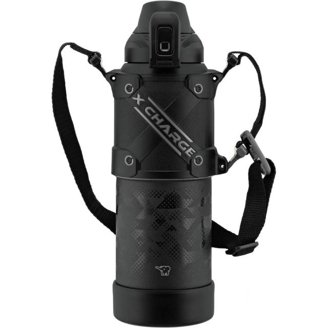 他サイト： 象印マホービン SD-HB10 BA ステンレスクールボトル(保冷専用) 1000ml ブラック 衝撃に強い シームレスせん スの商品画像
