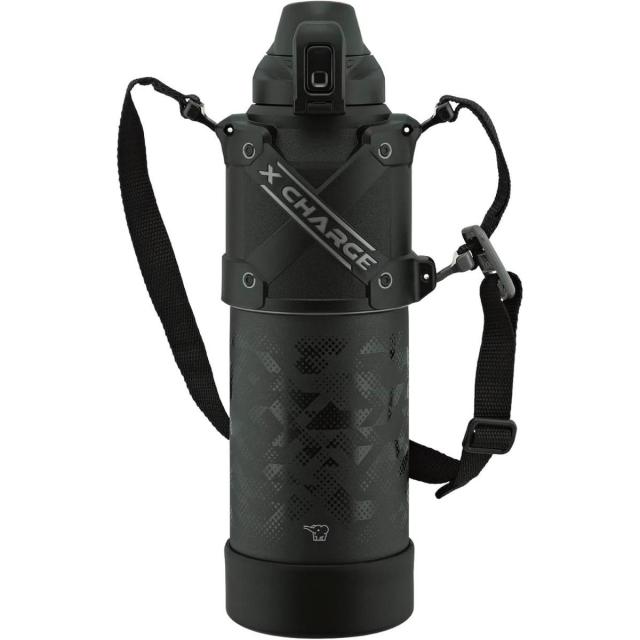 他サイト： 象印マホービン SD-HB15 BA ステンレスクールボトル(保冷専用) 1500ml ブラック 衝撃に強い シームレスせん スの商品画像