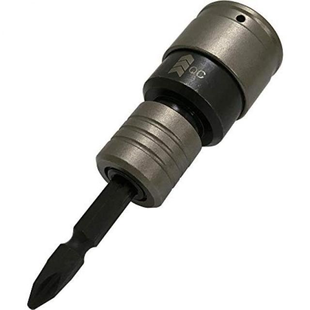 他サイト： イチネンアクセス MUST TOOL(マストツール) ビット・ソケット IM-4W2H-AP QC六角軸変換アダプター 1979の商品画像