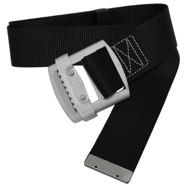 他サイト： SK11 軽量スライドバックルベルト 50×1300mm ブラック SB-S50DXの商品画像