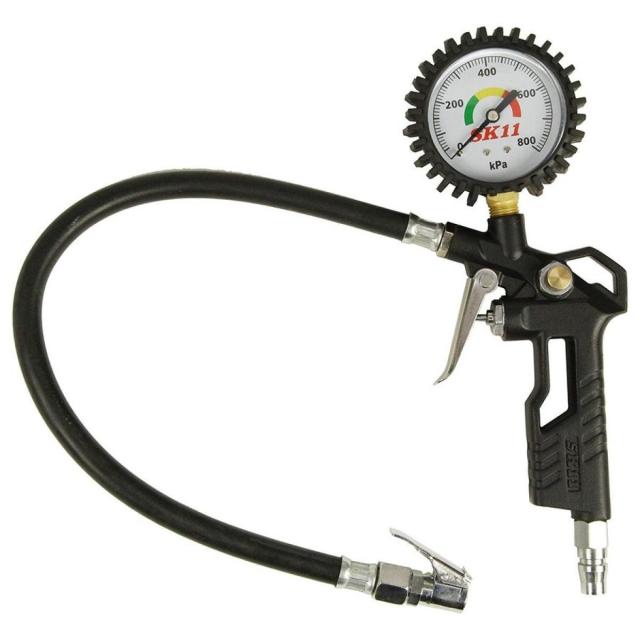 他サイト： 【在庫有・即納】SK11 エアチャックガン グリップ ホース長 400mm ATG-001   4977292441964  エの商品画像