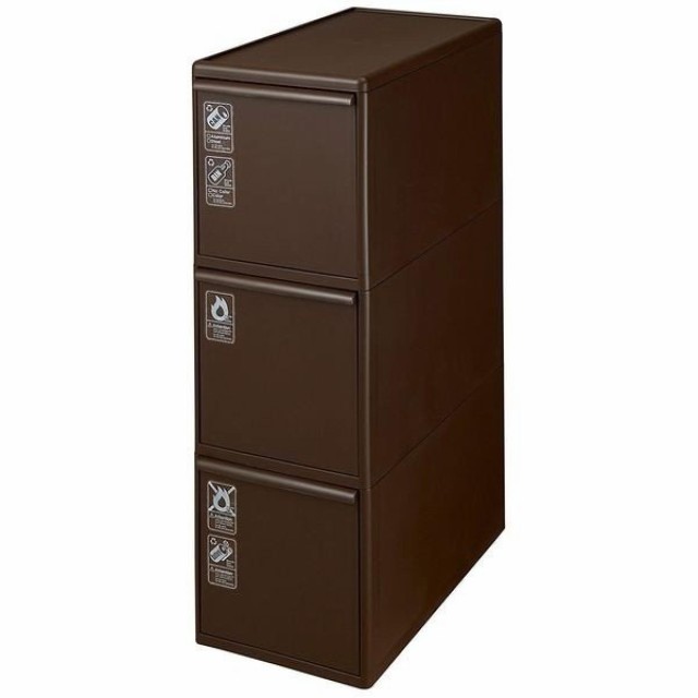 ゴミ箱 ブラバンシア(Brabantia) フタ付きゴミ箱 パッションレッド 2×30L 2分別 Bo タッチビン 221507