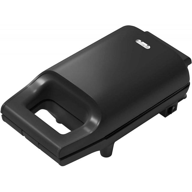 他サイト： 具だくさん 耳付きで焼ける ホットサンドメーカー  ブラック YSB-S420(B)の商品画像