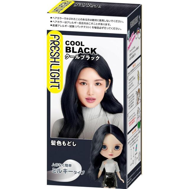他サイト： フレッシュライト ミルキー 髪色もどし クールブラック 1個 [医薬部外品]の商品画像