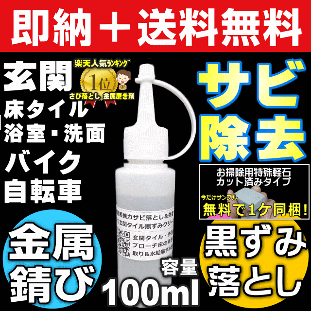 無料サンプル付 送料無料 サビ取り剤 サビ落とし 玄関 浴槽 自転車 トイレ タイル 黒ずみ 掃除 水垢落とし 業務用強力サの通販はau Pay マーケット お掃除 コーティングの専門店ｋｉｓ