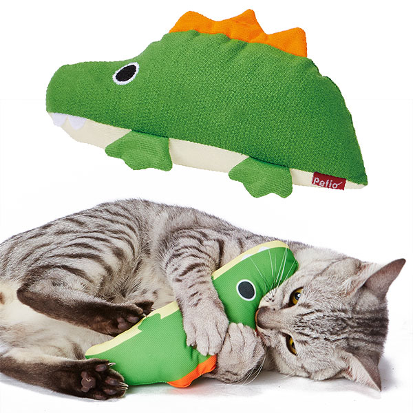 他サイト： 【三太郎の日P10倍】ペティオ 仔猫用けりぐるみ 子ワニ 猫用おもちゃ Petioの商品画像