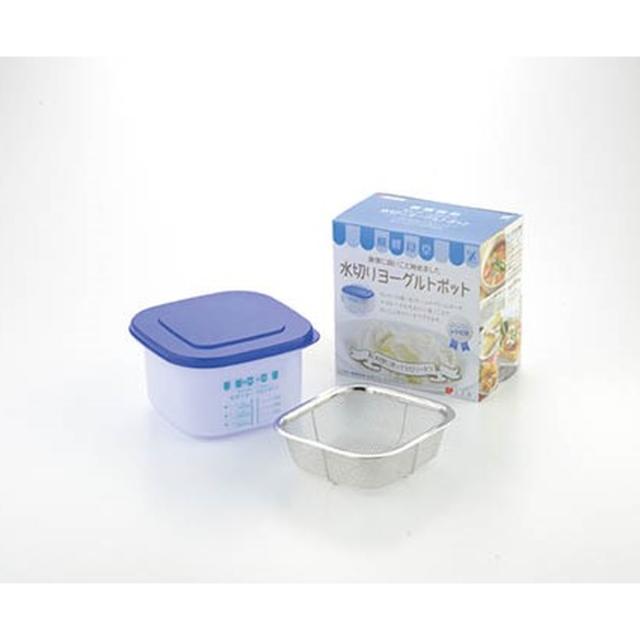 他サイト： [三太郎の日P10倍!]ヨシカワ 醗酵食堂 水切りヨーグルトポット SJ1884 ギリシャヨーグルト グリークヨーグルト ヨーグの商品画像