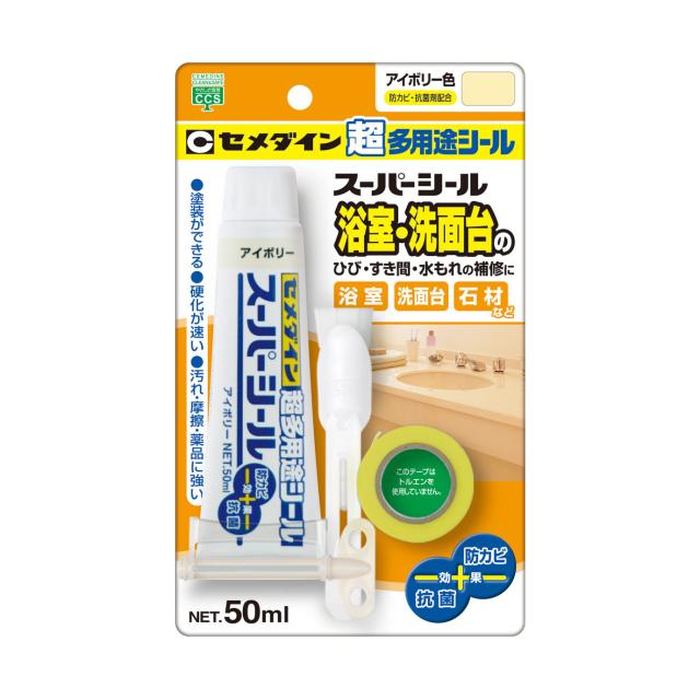 他サイト： [三太郎の日P10倍!] セメダイン スーパーシール 50ml BP アイボリー SX-020の商品画像