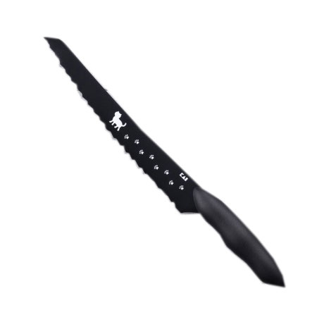 他サイト： [三太郎の日P10倍!] 貝印 Nyammy (ニャミー) ねこパン切ナイフ AP5804 キッチン用品 料理 クッキング 調理の商品画像