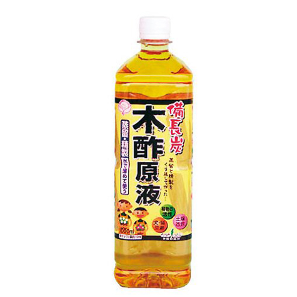 他サイト： トヨチュー #215145 備長炭・木酢原液 1000ml 木酢液 オーガニック資材 活力剤の商品画像