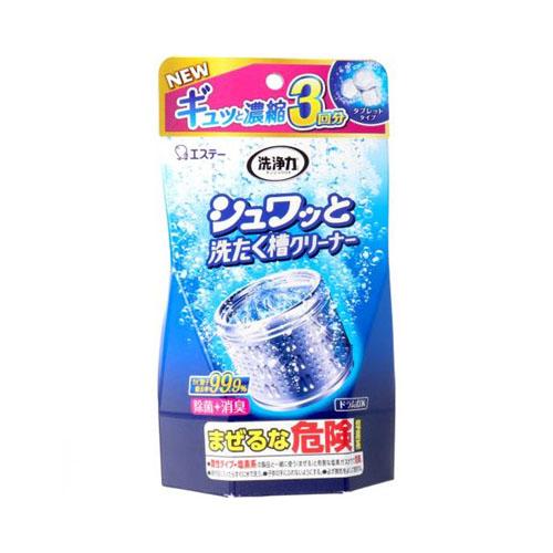 他サイト： エステー 洗浄力 シュワッと洗たく槽クリーナー 3回分 住居洗剤 フロ釜・洗濯槽の商品画像