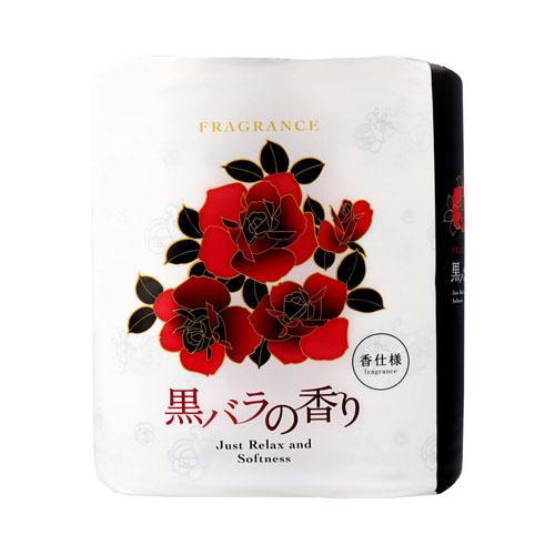 他サイト： 四国特紙 トイレットペーパー 黒バラの香り ダブル 30m×4ロールの商品画像