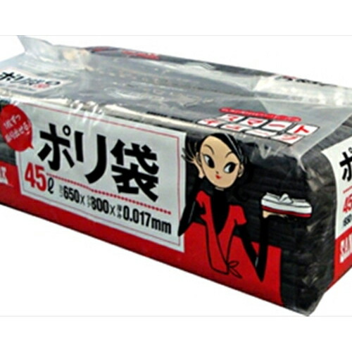 他サイト： 日本サニパックSC52スマートキューブ45L50P黒 ゴミ袋・ポリ袋 ぺール用の商品画像