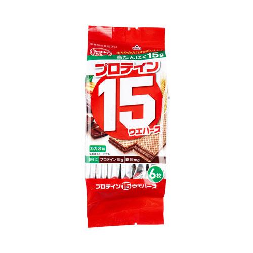 他サイト： プロテイン15ウエハース カカオ味 6枚入の商品画像