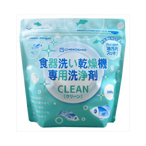 他サイト： 地の塩社 クリーン食器洗い乾燥機専用洗浄剤500G 台所洗剤 食器用洗剤の商品画像