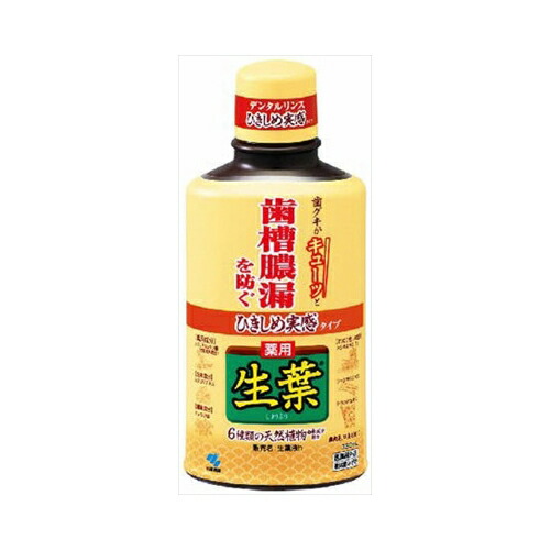 他サイト： 小林製薬 薬用 生葉液 ひきしめ実感タイプ 330mL オーラル マウスウォッシュの商品画像