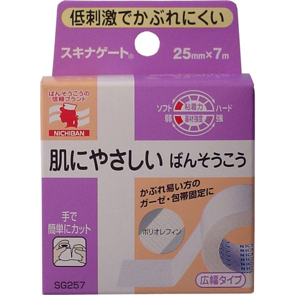 他サイト： ニチバン ニチバン スキナゲート 25mm×7m【6個までメール便、他商品と同梱不可】の商品画像