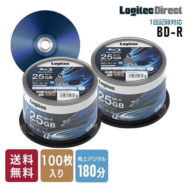 パナソニック 録画用2倍速ブルーレイ片面2層50GB(追記型)10枚 荒 LM-