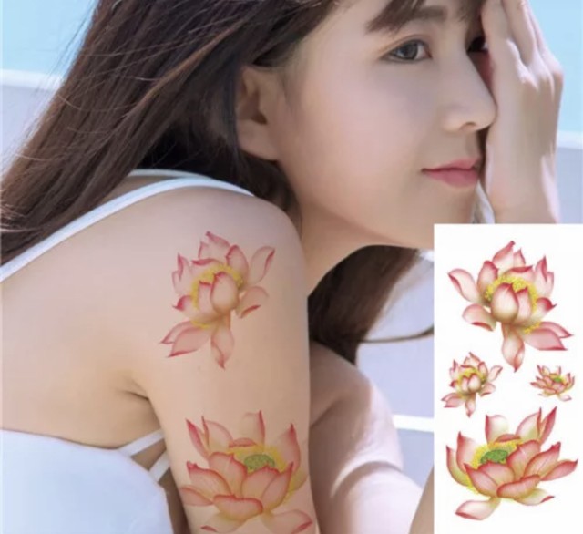 タトゥーシール フェイクタトゥー ノースリーブ 花 蓮 ファッションシール 刺青 入れ墨 文身 Tattoo 送料無料の通販はau Pay マーケット ファッション雑貨fun Life Au Pay マーケット店 商品ロットナンバー