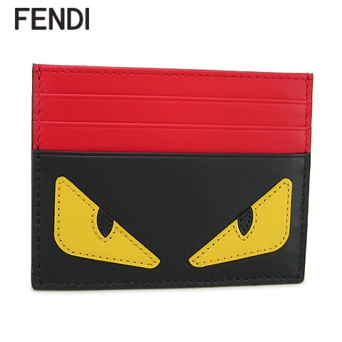 春夏新作 フェンディ Fendi メンズ カードケース 7m0164 O73 ブラック レッド F0u9t Bag Bags モンスター バッグバグズ カーの通販はau Pay マーケット World Club 19