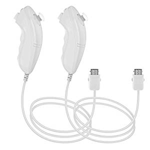 送料無料 新品 ヌンチャク Wii リモコン用 ゲーム コントローラー Nintendo Wiiu 対応 ホワイト Myrの通販はau Pay マーケット アレイズ店