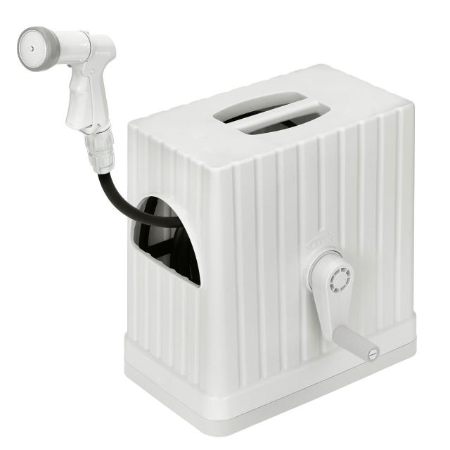 他サイト： フルカバーホースリールEX 30M FHEXNー30 ライトベージュ/ホワイト 294651 1台 アイリスオーヤマの商品画像