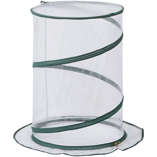 他サイト： 即日出荷 タカショー ポップアップ式温室 ラウンド GRH-15 ビニール温室の商品画像