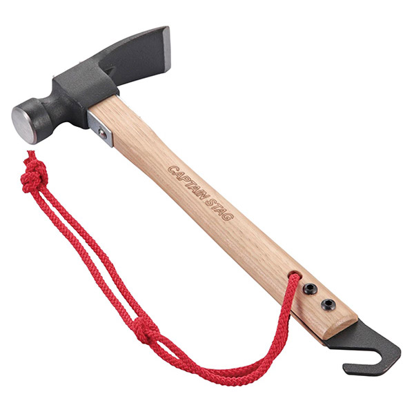 他サイト： キャプテンスタッグ CAPTAIN STAG 鍛造 ペグ抜きハンマー UA-4516の商品画像