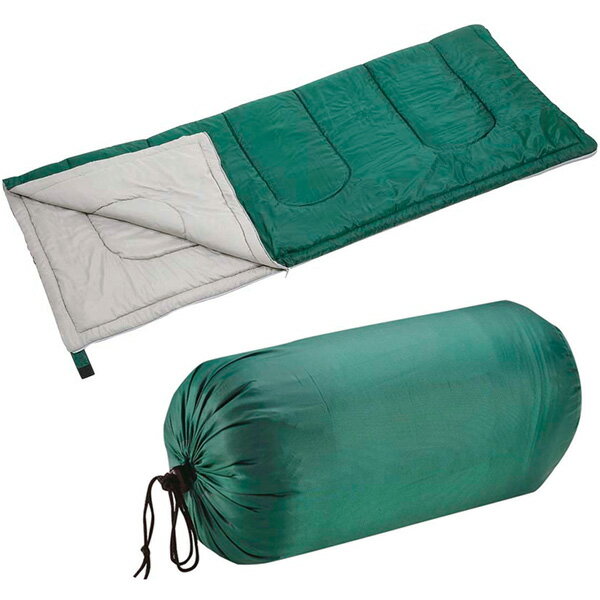 他サイト： 即日出荷 キャプテンスタッグ CAPTAIN STAG プレーリー封筒型シュラフ 600 グリーン M-3448 寝袋の商品画像