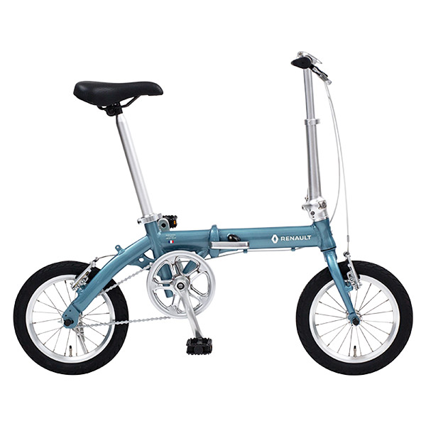他サイト： ルノー RENAULT 14型 アルミ折畳み自転車 LIGHT8 ライト8 AL-FDB140 ラグーンブルー 11263-35の商品画像