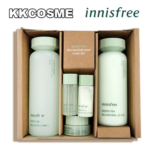 Innisfree イニスフリー ザ グリーンティー バランシング Ex スキン 0ml 化粧水 ローション 160ml 乳液 スキンケア 水分供給 韓国コスの通販はau Pay マーケット ｋｋｃｏｓｍｅ