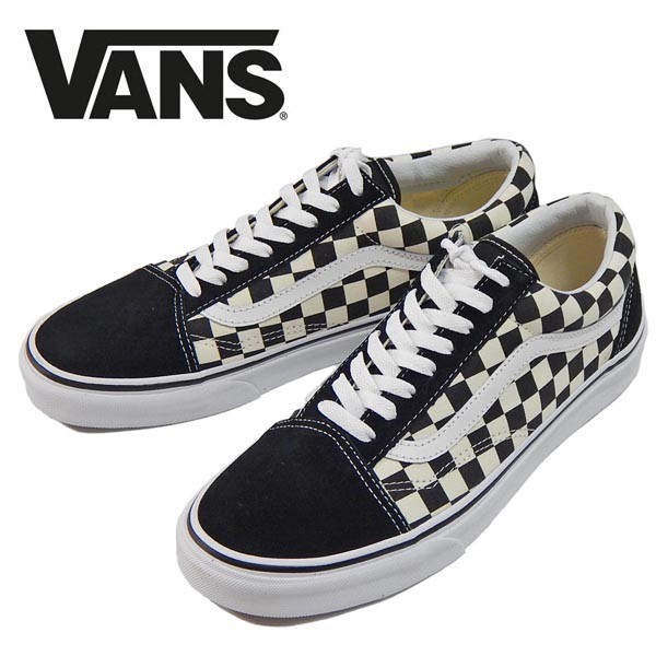 Vans Old Skoolヴァンズ オールドスクール 白黒チェック 海外限定