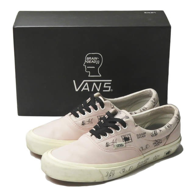 Vault By Vans X Brain Dead ボルト バイ ヴァンズ ブレインデッド 別注 Era Lx エラ Us9 27cm プリント レザー スニーカーの通販はau Pay マーケット ブランド古着 Loop Wowma 店