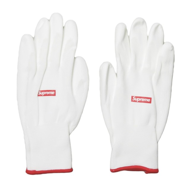 新品 Supreme シュプリーム aw Rubberized Gloves ラバライズドグローブ ホワイト ノベルティ 軍手 手袋 ボックスロゴの通販はau Pay マーケット ブランド古着 Loop Wowma 店