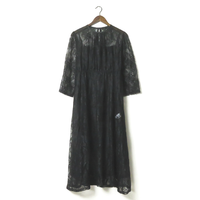 Adam Et Rope アダムエロペ 18aw ボーダーレース重ね着ドレス Gae フリー ブラック ワンピース トップスの通販はau Pay マーケット ブランド古着 Loop Wowma 店