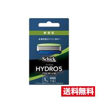 他サイト： ☆メール便・送料無料☆ハイドロ5 プレミアム 敏感肌用 替刃 (4個入)  5枚刃 スキンガード付 代引き不可の商品画像