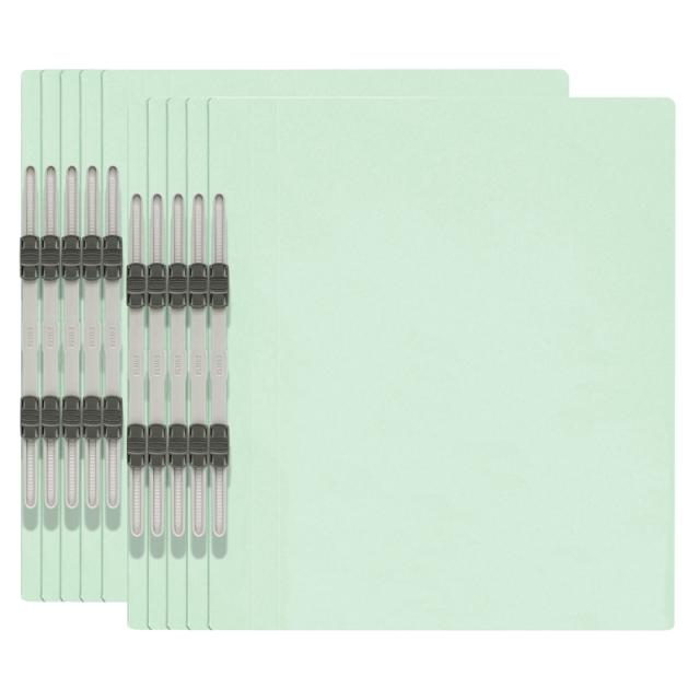 他サイト： プラス(PLUS)エコノミー フラットファイル 10冊パック A4-S 150枚とじ ブルー NO.021E 79-355の商品画像