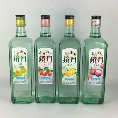 ふんわり鏡月 送料無料 鏡月 バラエティセット 飲み比べ ４本セットの通販はau Pay マーケット 酒食材基地プラットダルジャン