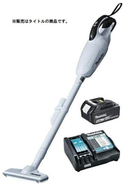 他サイト： マキタ 充電式クリーナ CL181FDZW(白)+バッテリBL1860B+充電器DC18RF付 カプセル式 18V対応 makiの商品画像