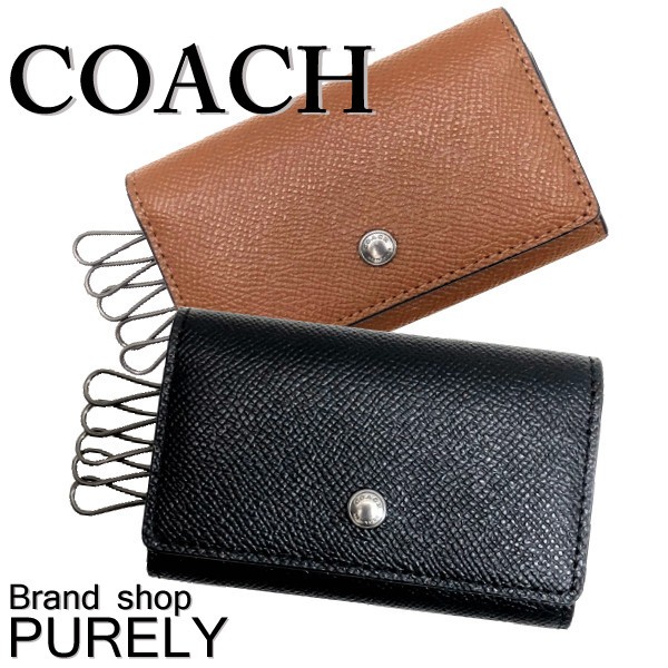 コーチ F73992 Coach キーケース メンズ レザー 5リング キーケース