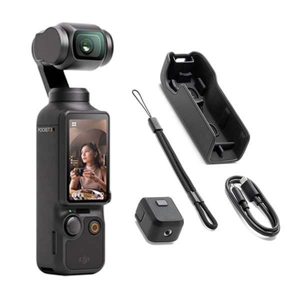 他サイト： DJI OSMO POCKET 3 アクションカメラ Vlog撮影 美顔効果 ポケットサイズ 急速充電 長時間駆動 簡単収納  の商品画像