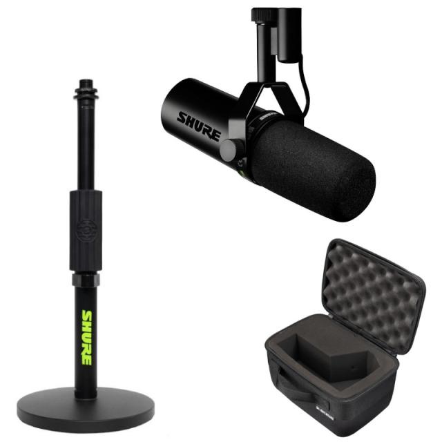 他サイト： 【限定数】 SHURE SM7dB ダイナミック マイク カーディオイド型  《Gator SH-SM7LWCASE(専用ケースの商品画像